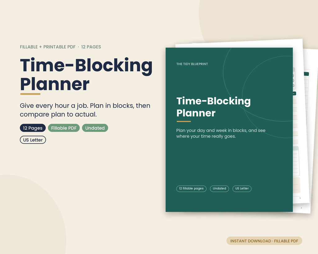 Time Blocking Planner