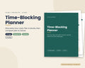 Time Blocking Planner
