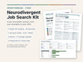 Neurodivergent Job Search Kit