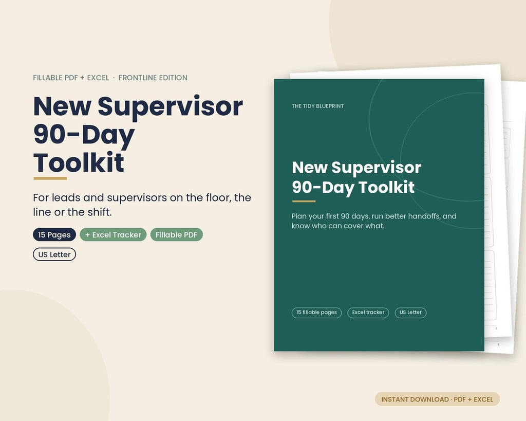 New Supervisor 90-Day Toolkit