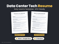 Data Center Technician Resume Template