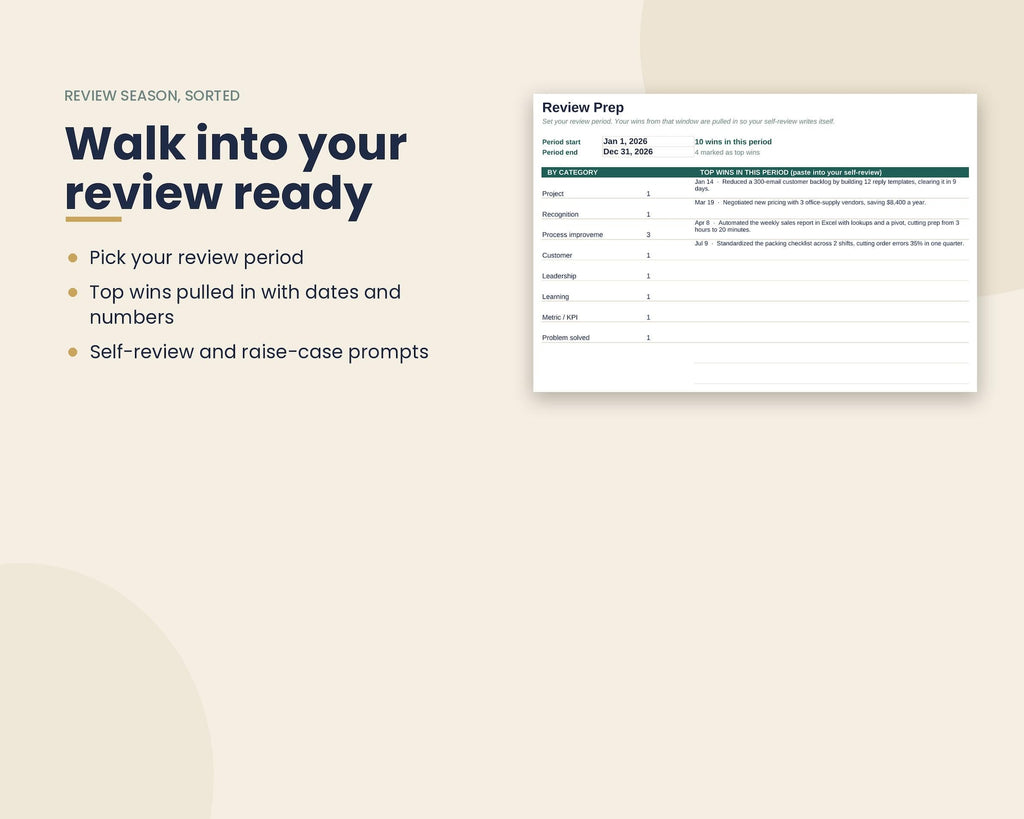Career Wins Tracker