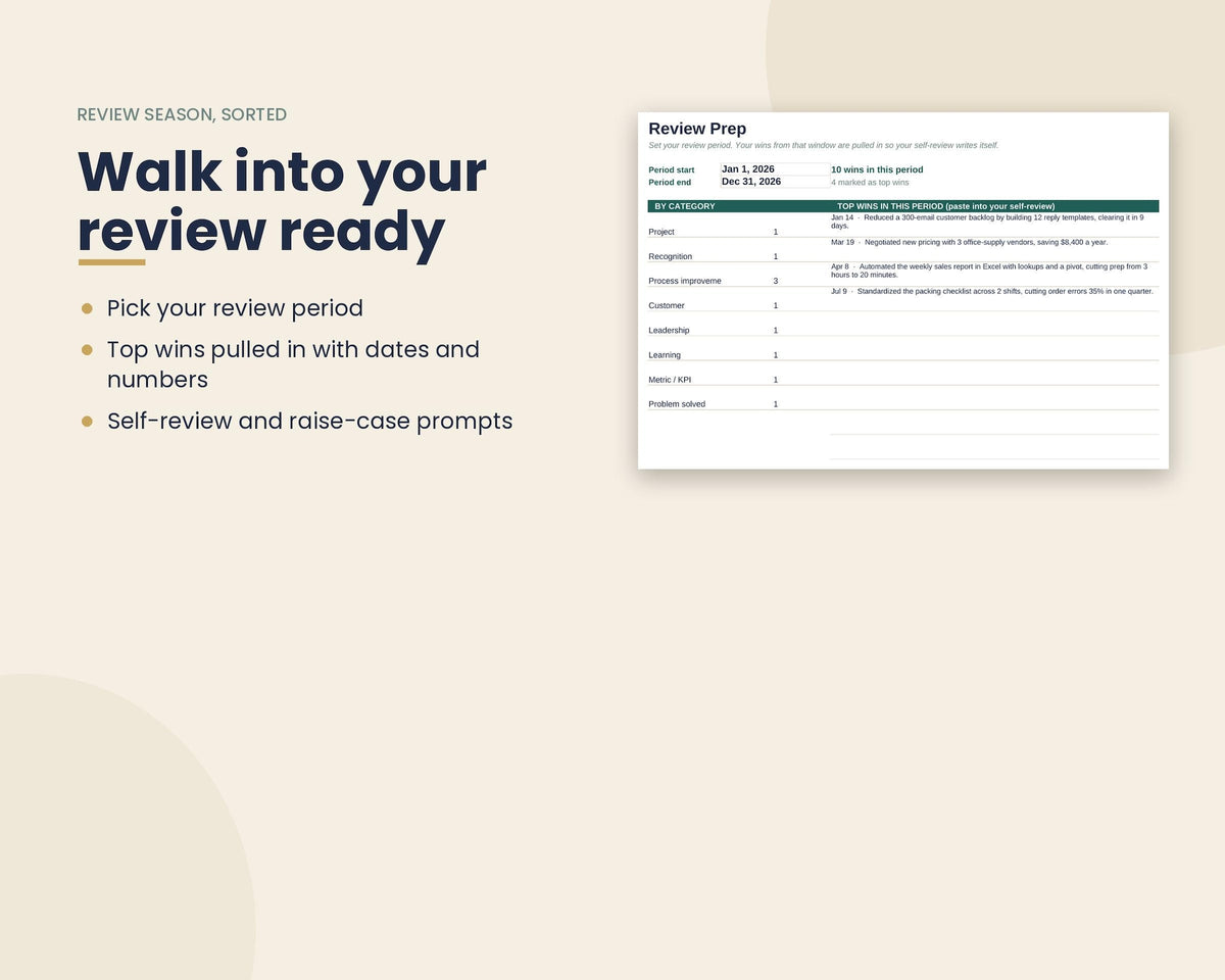 Career Wins Tracker