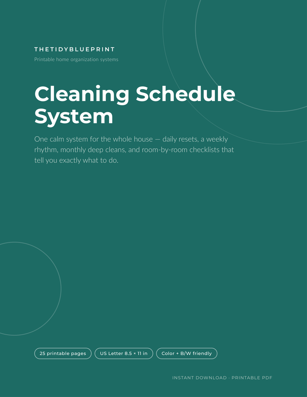Cleaning Schedule System