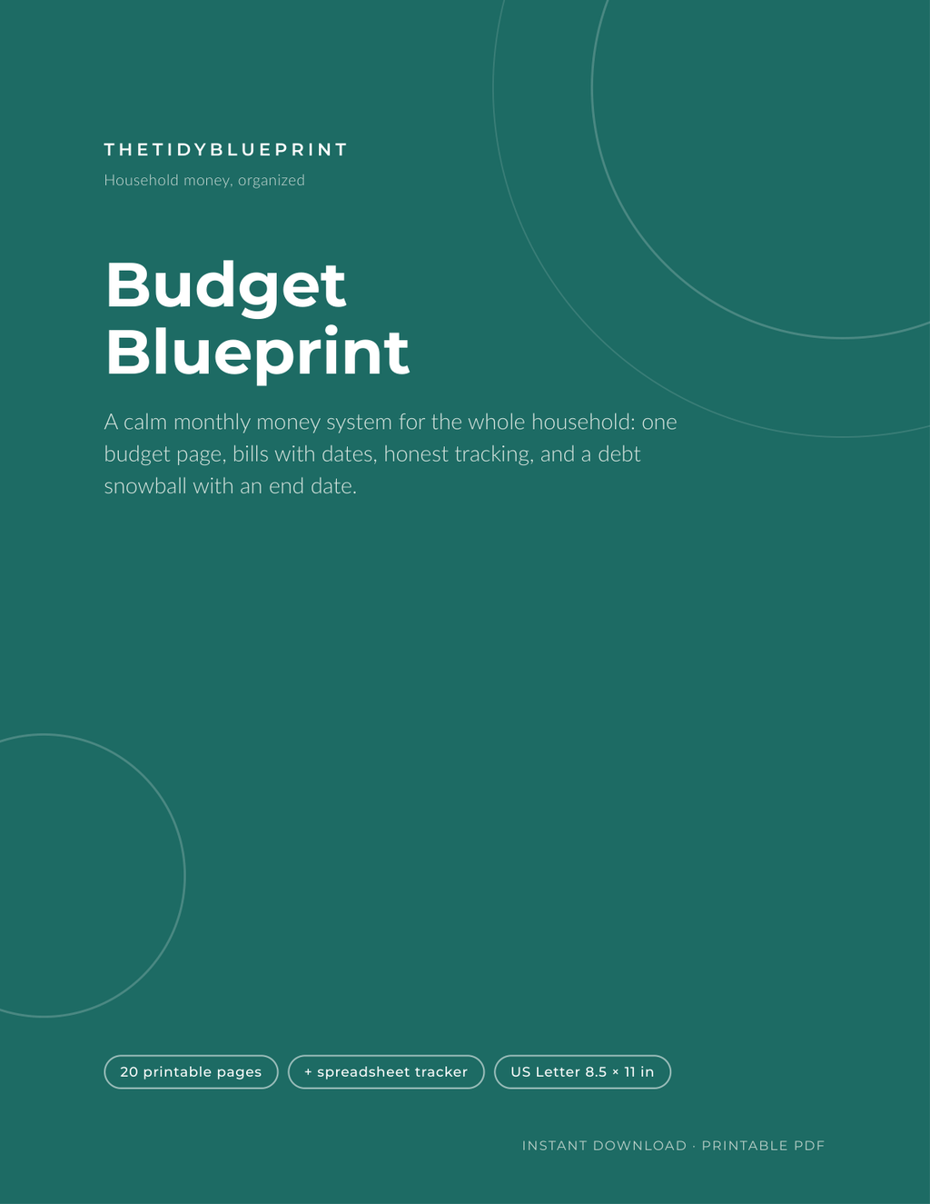 Budget Blueprint