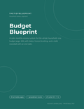 Budget Blueprint