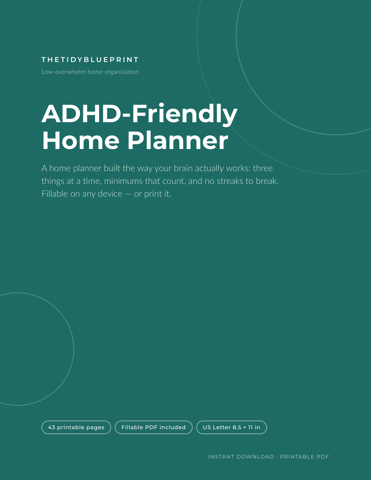 ADHD-Friendly Home Planner