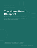 Home Reset Blueprint Binder